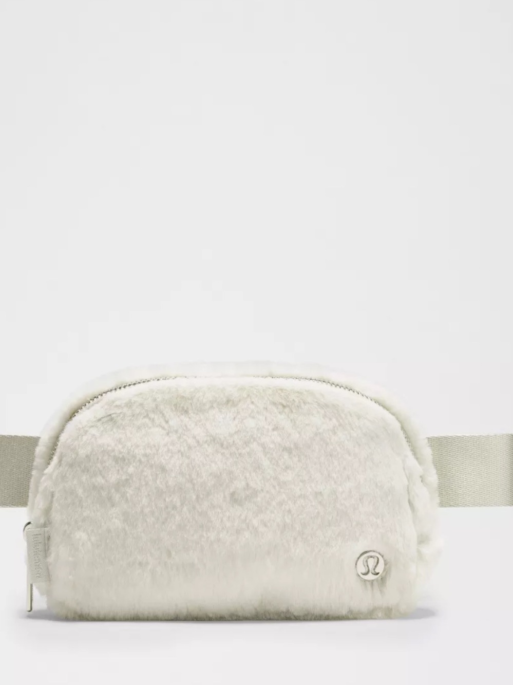 lululemon athletica Plush Fleece Mini Belt Bag in White